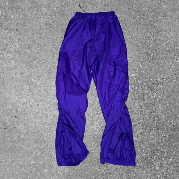 Vintage VTG 90s Nike Purple Nylon Track Pants XS - Picture 5 of 8